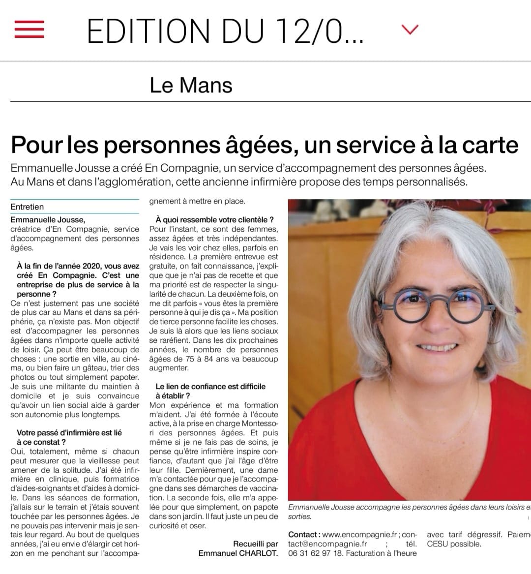 Article Ouest France
